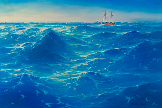 Jonn Einerssen, Las Pacifica, oil on canvas, 24 X 36 in