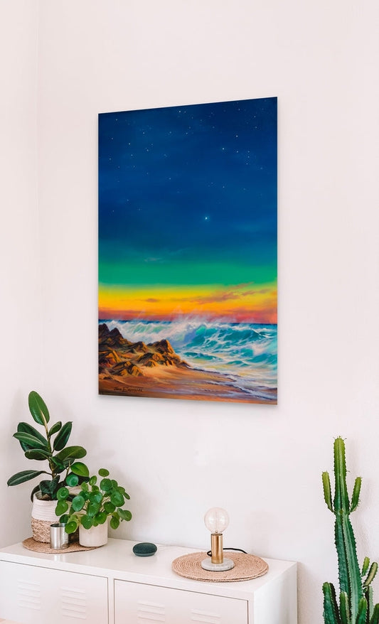 Pintura original “Antes del amanecer”