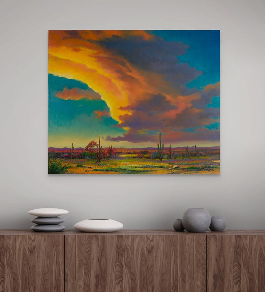 Pintura original “Poder del cielo”