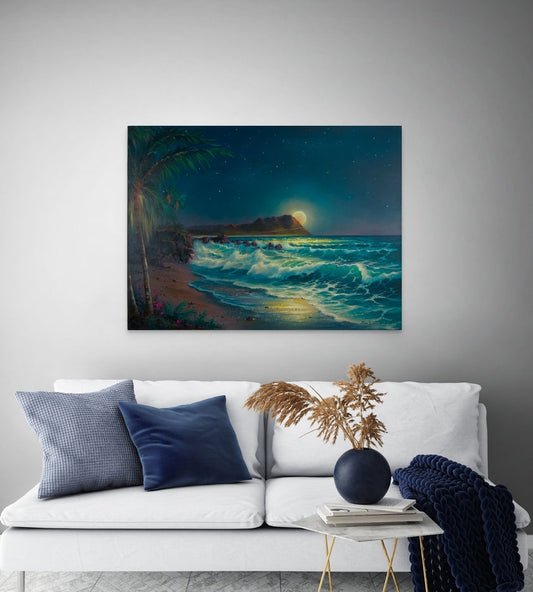 “Super Moon HD” Metal Fine Art Editions