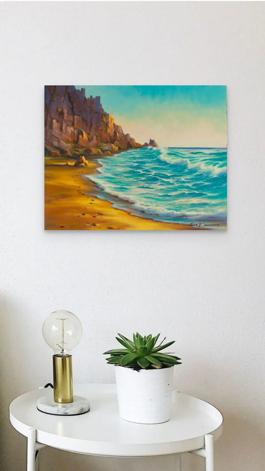 Pintura original “Amanecer en Pedregal”