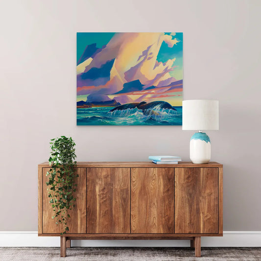 “A Whale's Tale” Original Painting