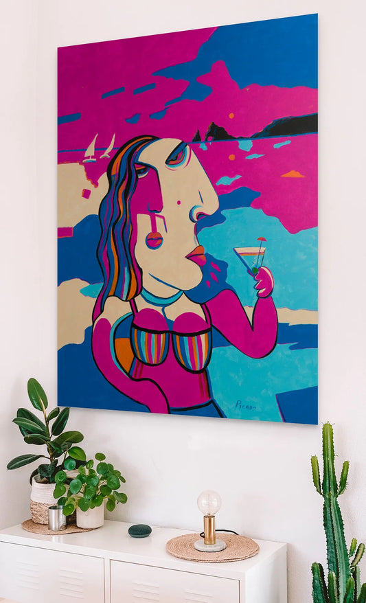 “Pretty in Pink” Original Painting