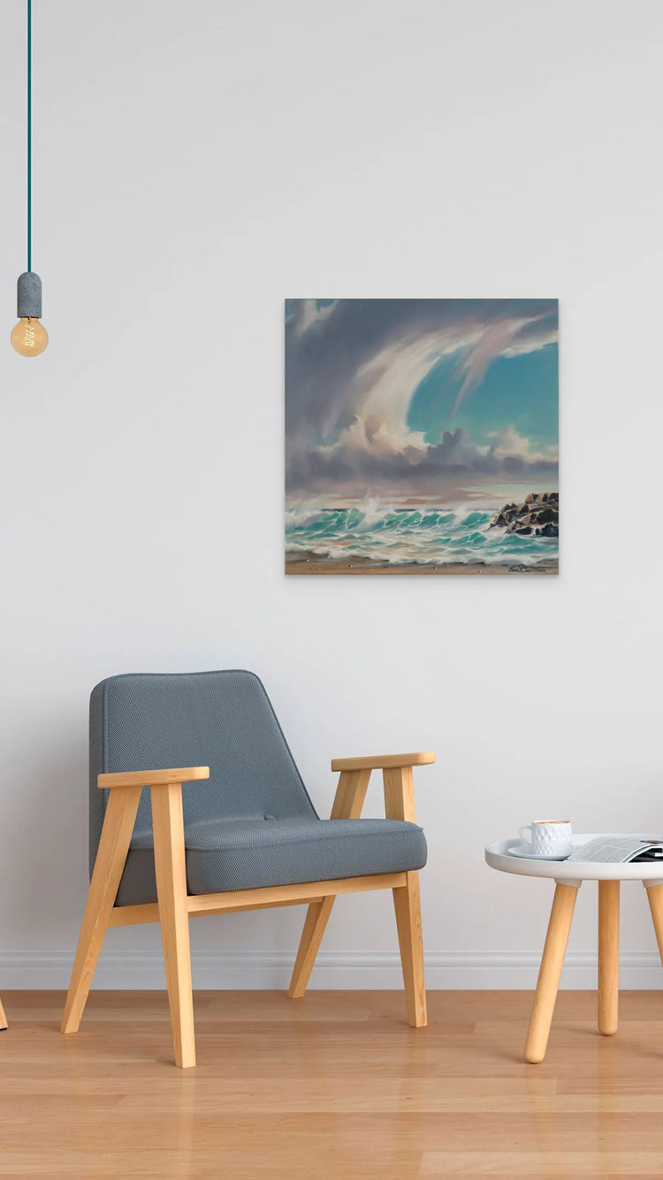 “Silver Sea” Original Painting