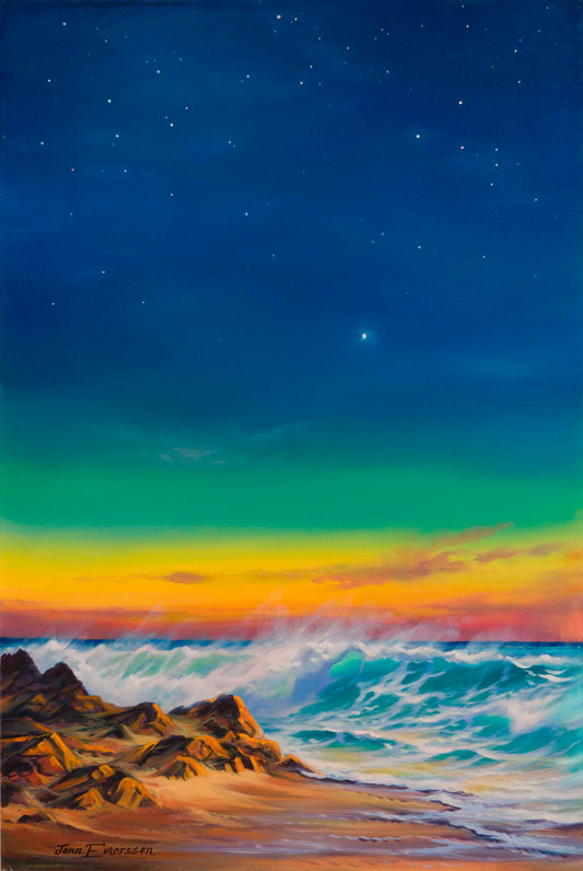 Pintura original “Antes del amanecer”