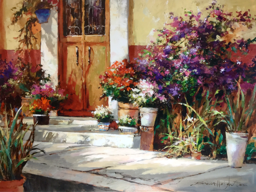 Brent Heighton, Doorstep Garden (Aluminum)