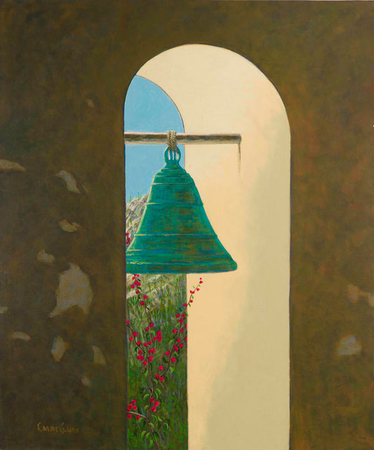 Chris MacClure, The Bell, oil on canvas, 36 X 30 in