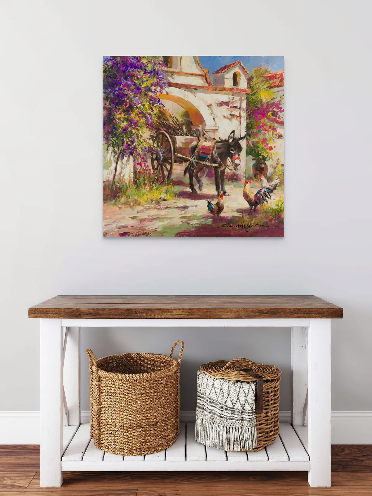 A Mexican Stand Off Embellished Giclée